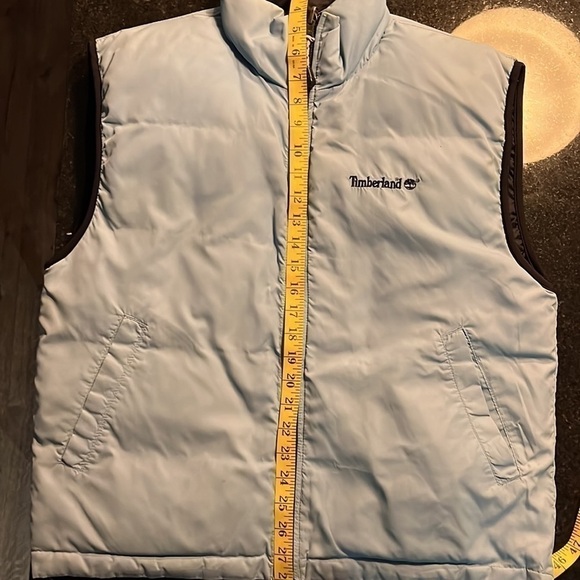 Timberland Weathergear Duck Down Reservable Puffer Vest - Picture 11 of 15